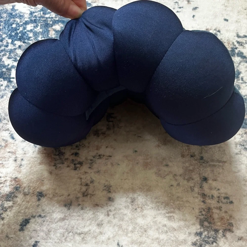Total Pillow Donut Neck Cushion in Slate Blue